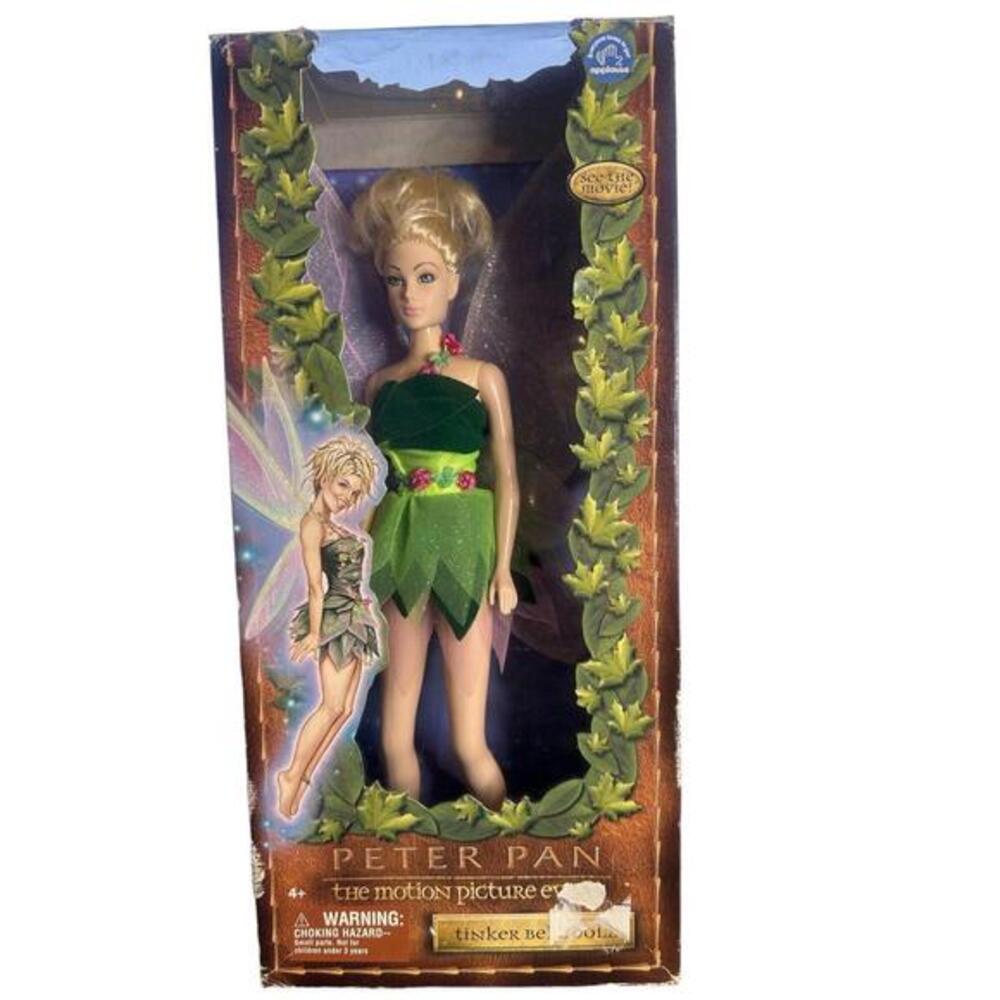 Barbie Disney’s Peter Pan the Motion Picture Event Tinker Bell Vinyl Doll ~ Univ